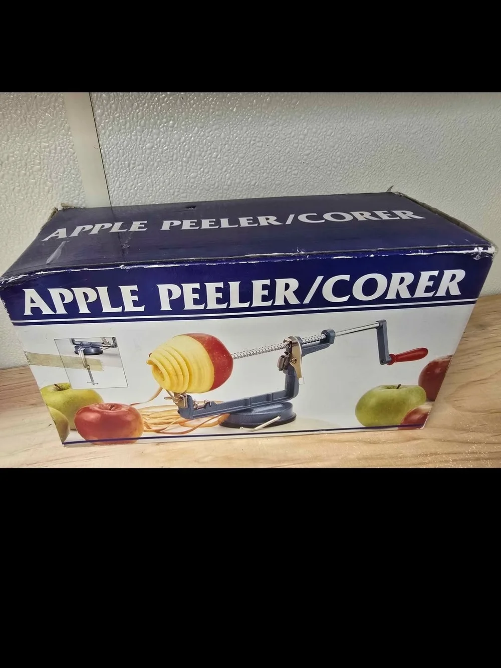 Apple Peeler/Corer Slicer - Blue